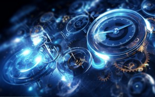 时间科技感视频 科学家发明神奇时间镜！照时间镜你会发生什么？