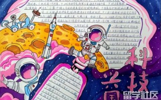 四年级手抄报科技 霍山县科协开展小学生“我爱科学”科技手抄报比赛